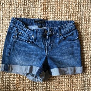 Banana Republic cuffed jean shorts